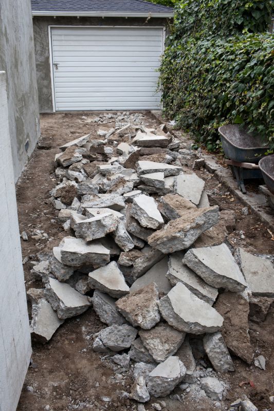Cement Demolition in Bergen County, NJ