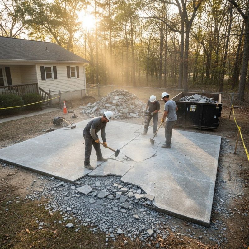 Pool Deck Demolition in Bergen County, NJ