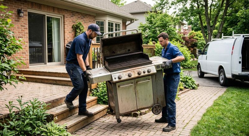 Barbecue Grill Removal Service